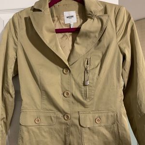 Moschino Vintage Khaki Blazer